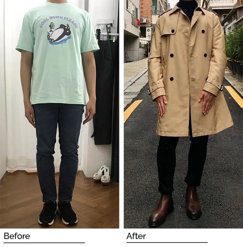 A personal shopping client's transformation