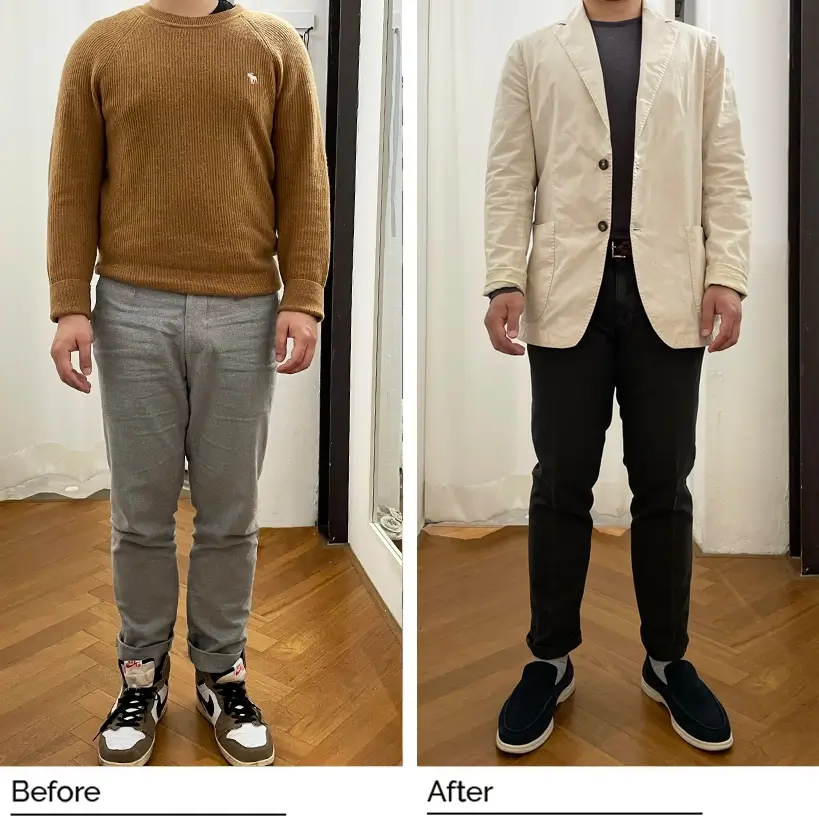 Client Before After Transformation