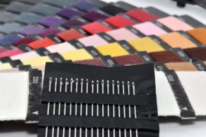 Fabrics and needles